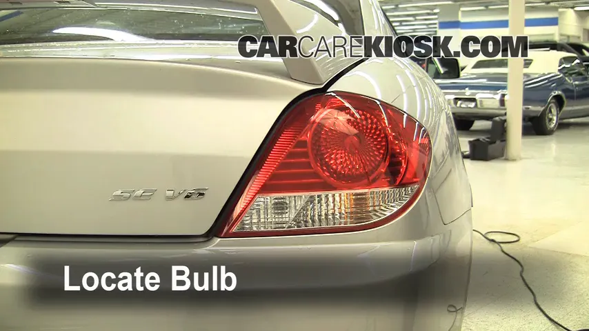 2005 Hyundai Tiburon GT 2.7L V6 Lights Reverse Light (replace bulb)